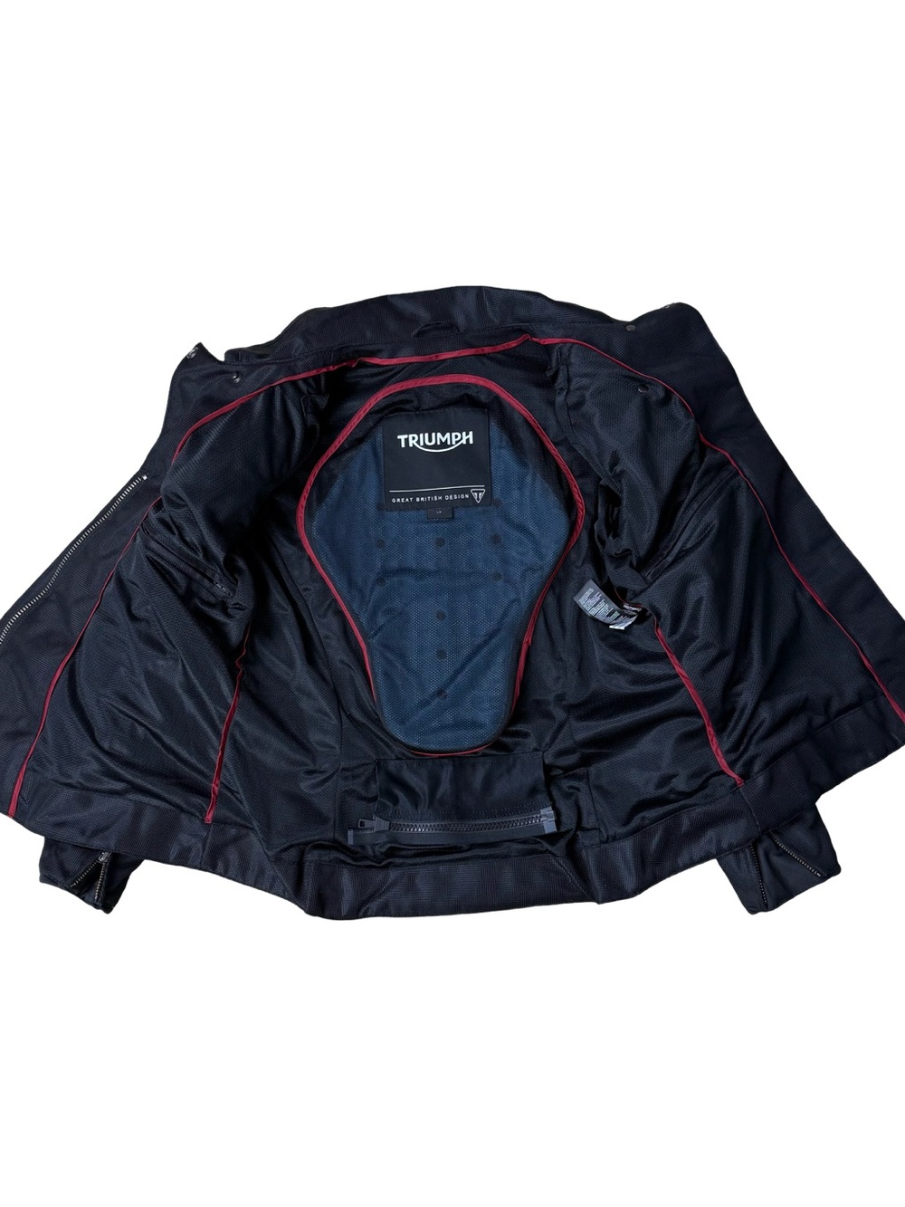 Triumph Lara Mesh Motorcycle Jacket
Womens Black Size L EUC - Picture 6 of 15